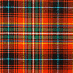16oz Heavyweight Tartan Fabric   MacInnes Red ancient (aka Innes)