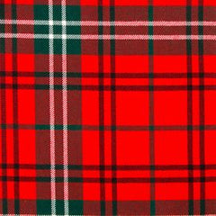 16oz Heavyweight Tartan Fabric   Morrison Red modern