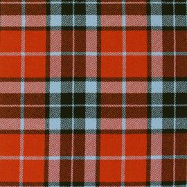 16oz Heavyweight Tartan Fabric   MacTavish ancient (aka Thompson Red)