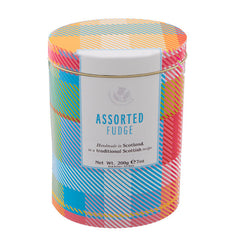 Assorted Fudge Tartan Tin- 7oz (Case of 12)