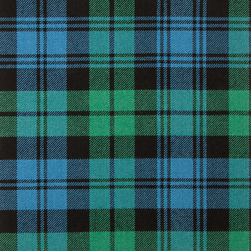 13oz Mediumweight Tartan Fabric   Black Watch ancient (aka Campbell, Grant Hunting)