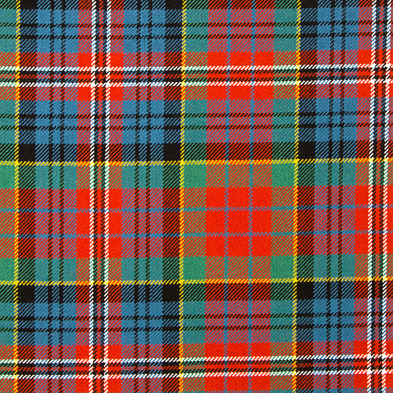 13oz Mediumweight Tartan Fabric   MacPherson Clan ancient