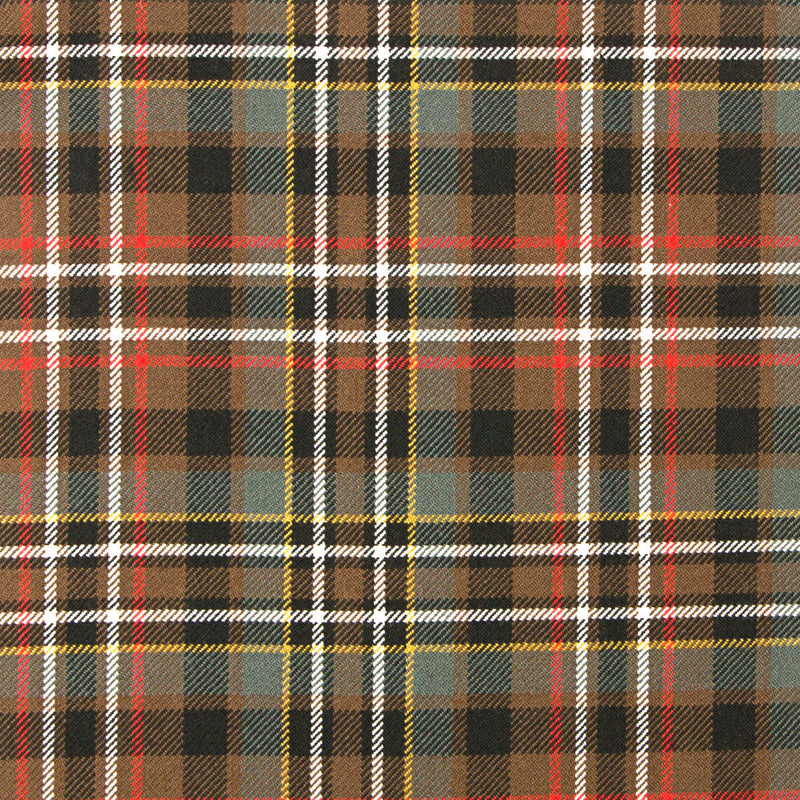 10oz Lightweight Tartan Fabric   Scott Green weathered