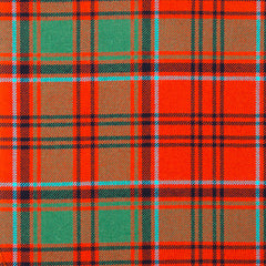 13oz Mediumweight Tartan Fabric   Grant Red ancient (aka Drummond)
