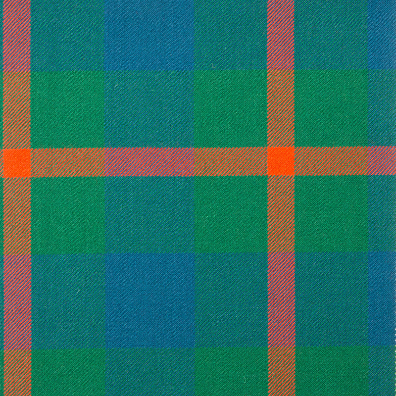10oz Lightweight Tartan Fabric   Agnew ancient