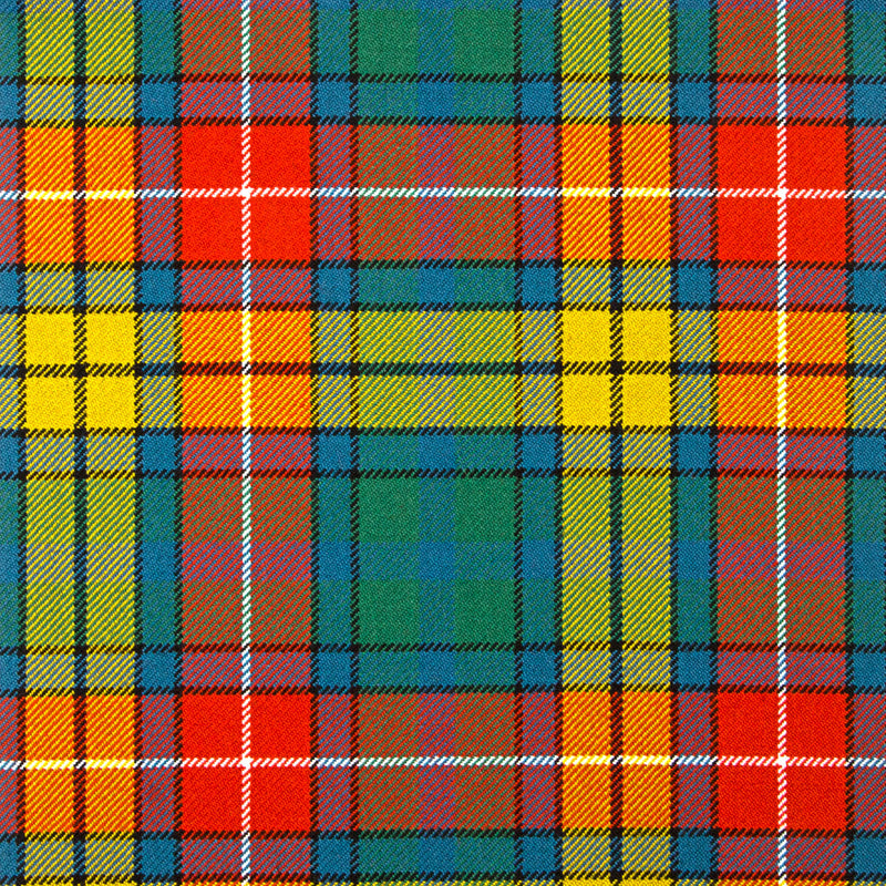 10oz Lightweight Tartan Fabric   Buchanan ancient