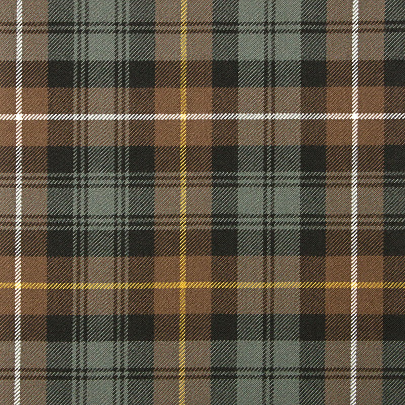 10oz Lightweight Tartan Fabric   Campbell of Argyll weathered