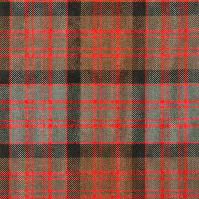 10oz Lightweight Tartan Fabric   MacDonald Clan weathered