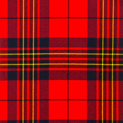 10oz Lightweight Tartan Fabric   Leslie Red modern