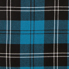 10oz Lightweight Tartan Fabric   Ramsay Blue ancient