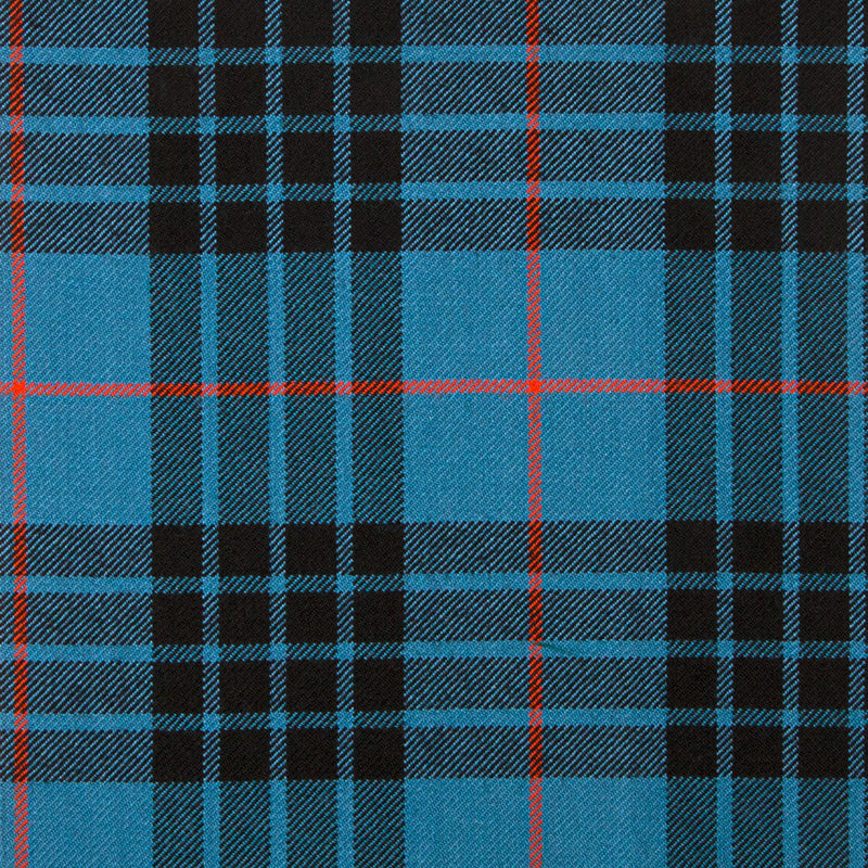 10oz Lightweight Tartan Fabric   MacKay Blue ancient (aka Morgan)