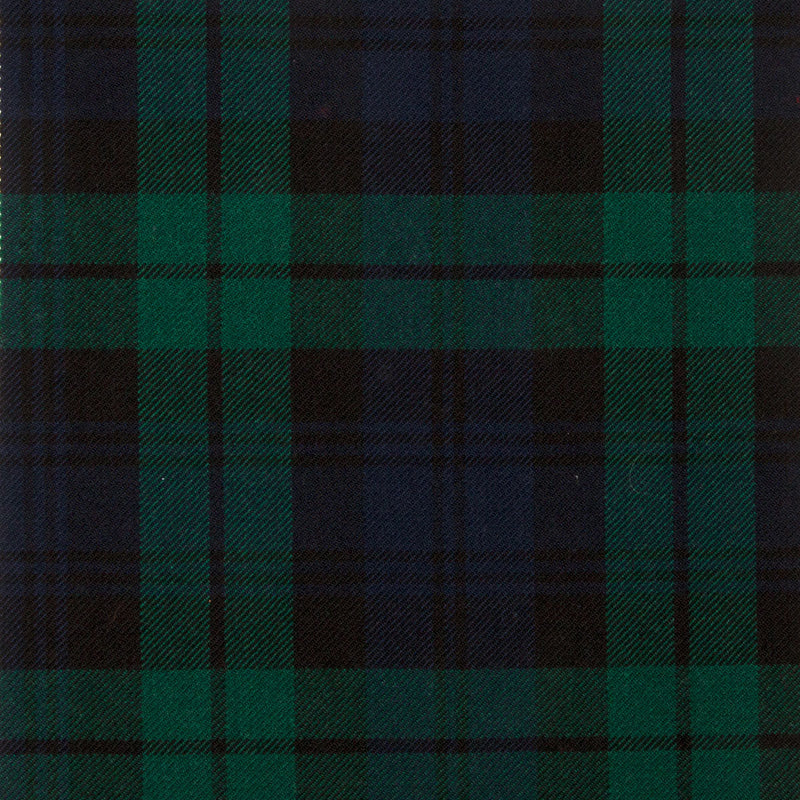 10oz Lightweight Tartan Fabric   Black Watch modern (akaCampbell, Grant Hunting)