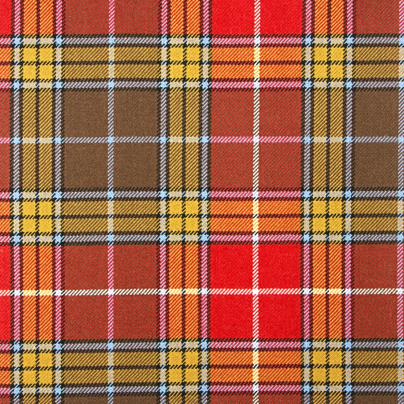 10oz Lightweight Tartan Fabric   Buchanan weathered