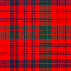 10oz Lightweight Tartan Fabric   Ross Red modern