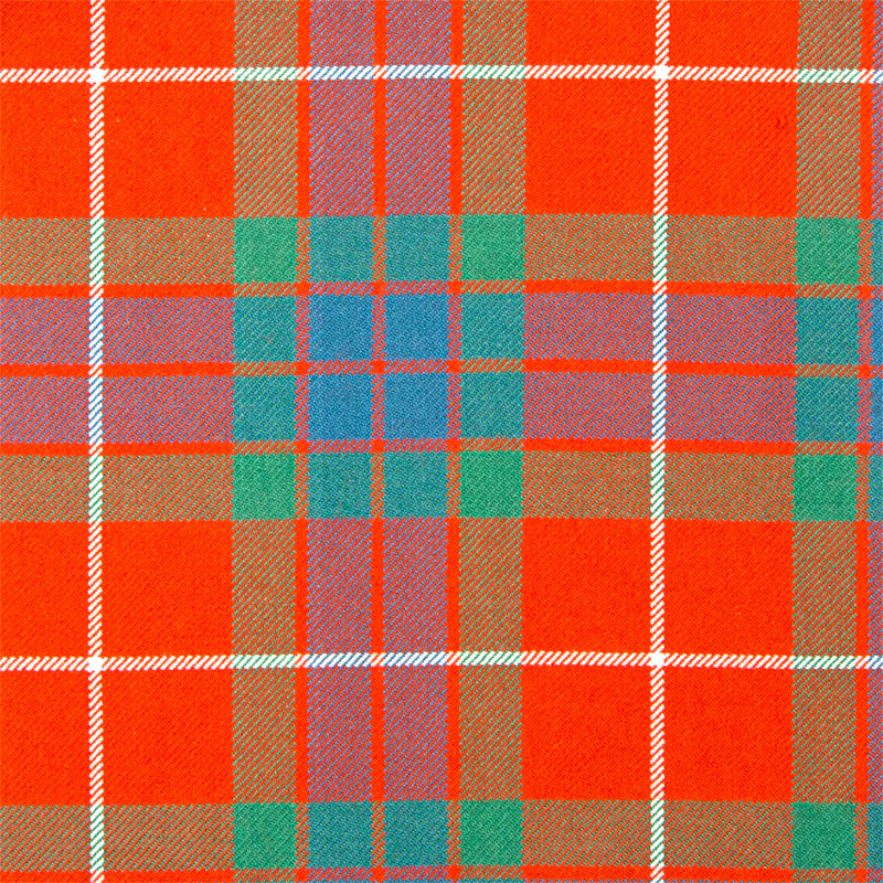 10oz Lightweight Tartan Fabric   Fraser Red (Dress) ancient