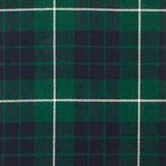 10oz Lightweight Tartan Fabric   Hamilton Green/Hunting modern