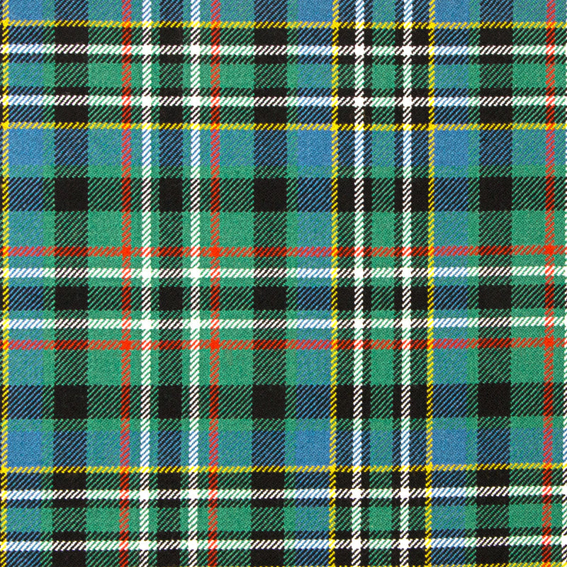 10oz Lightweight Tartan Fabric   Scott Green ancient