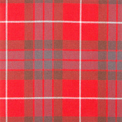 10oz Lightweight Tartan Fabric   Fraser Red (Dress) weathered