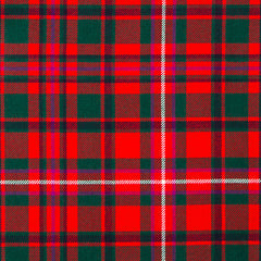 10oz Lightweight Tartan Fabric   MacKinnon RED modern