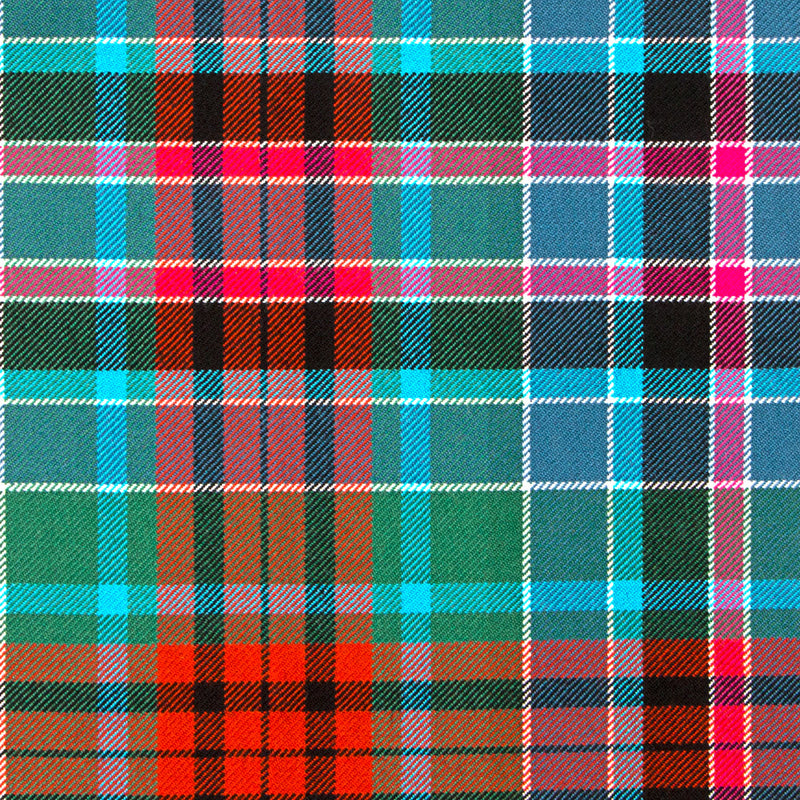 13oz Mediumweight Tartan Fabric   Gordon Red ancient
