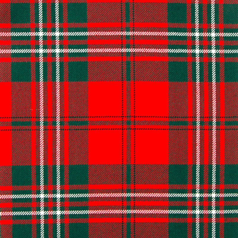 13oz Mediumweight Tartan Fabric   Scott Red modern