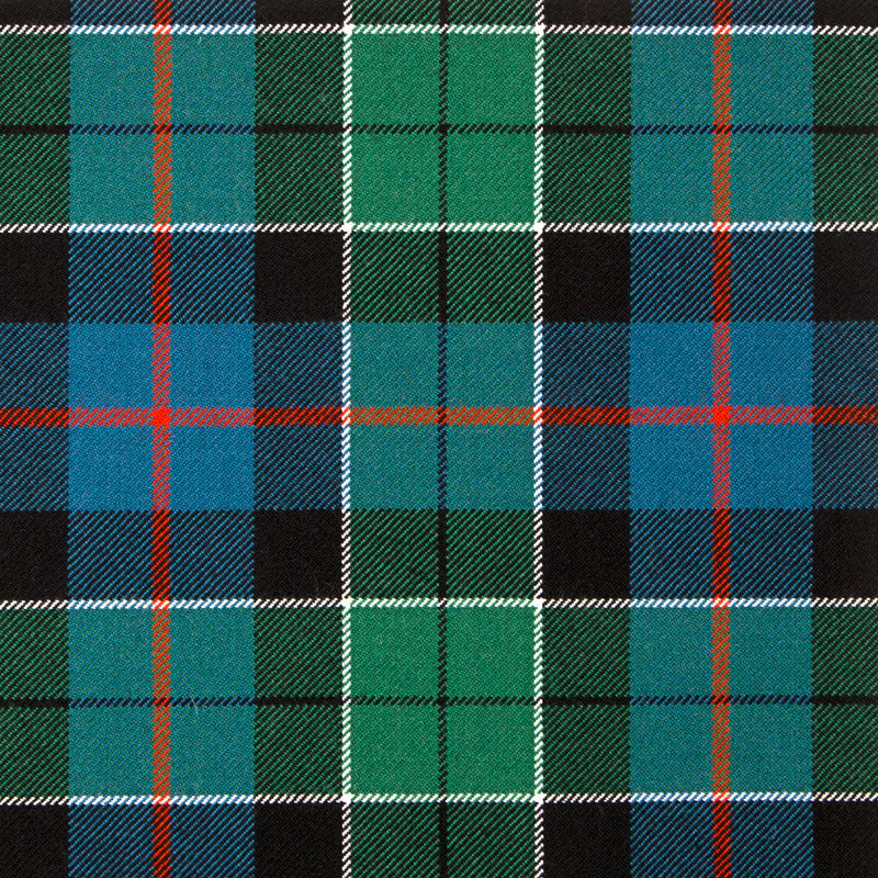 10oz Lightweight Tartan Fabric   Leslie Green ancient
