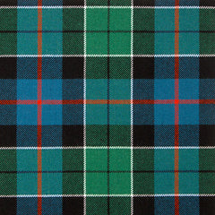 10oz Lightweight Tartan Fabric   Leslie Green ancient