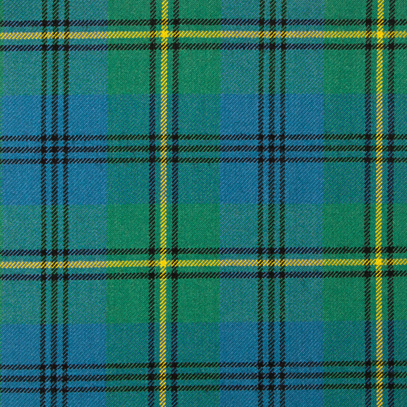 13oz Mediumweight Tartan Fabric   Johnstone ancient