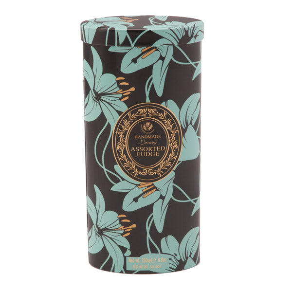 Lillies Tin - Assorted Fudge Tin (Case of 12)