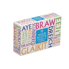 Auld Scots Words Carton - 5.2 oz Vanilla Fudge (Case of 24)