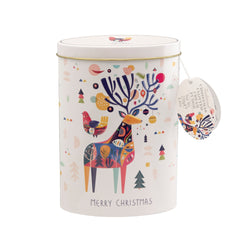 Christmas Stag Tin - Clotted Cream Fudge (Case of 12)