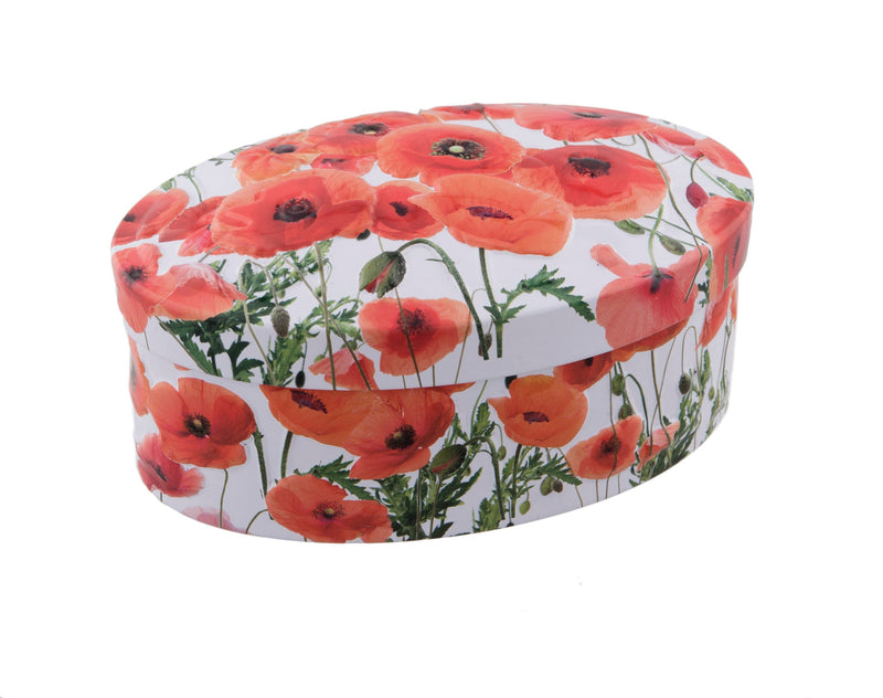Poppy Fudge Tin - 4 oz Vanilla Fudge (Case of 18)