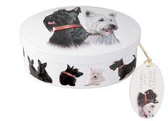 Scottie Dog Tin - 4 oz Vanilla Fudge (Case of 18)