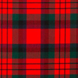 10oz Lightweight Tartan Fabric   MacDuff Red modern
