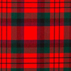 10oz Lightweight Tartan Fabric   MacDuff Red modern