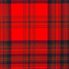 10oz Lightweight Tartan Fabric   Matheson RED ancient