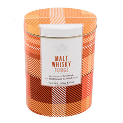 Malt Whisky Fudge Tartan Tin- 7oz (Case of 12)